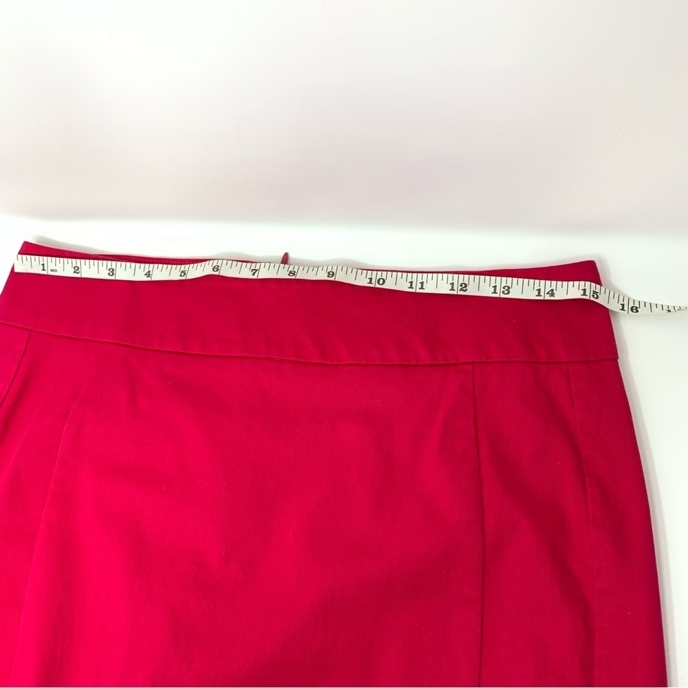 Express Cotton Fuchsia Stretchy Pencil Skirt Women’s Size 4 - Picture 3 of 8
